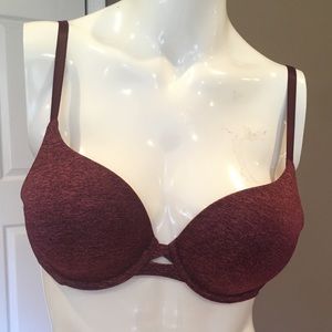 Victoria’s Secret Perfect Shape Bra Maroon 34B